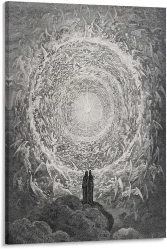 Vista 21 de 20 obras maestras por Gustave Dore - Póster artístico de Adán y Eva expulsados del Edén y arte de pared, póster moderno para decoración