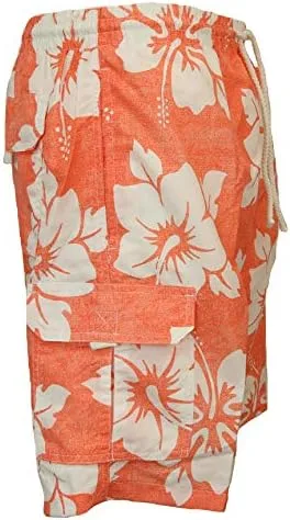 Vista 4 de Surf Ave Traje de baño clásico largo para hombre, sin ojales
