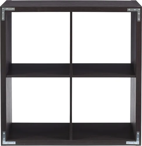 Vista 13 de Linon Home Decor Linon Dawes 4 gabinetes de almacenamiento de cubos de café expreso