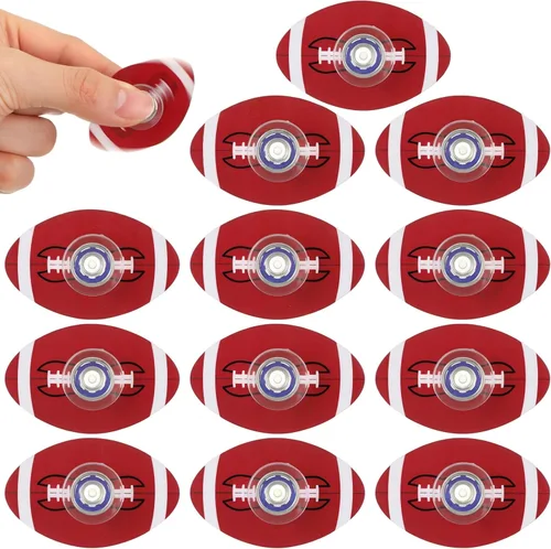 Vista 10 de Sotiff 24 piezas de tortuga verde Fidget Spinners a granel, mini juguetes