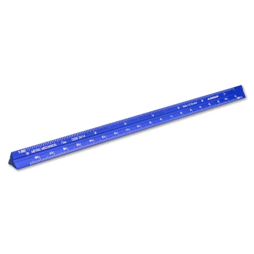 Vista 58 de Alumicolor Regla Métrica de Bolsillo para Arquitecto de Aluminio, 15CM, Negro