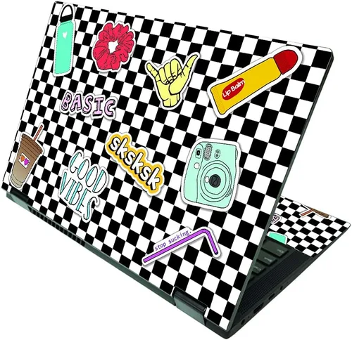 Vista 16 de MightySkins Skin compatible con Lenovo IdeaPad Flex 5 2 en 1 de 15 pulgadas (2021) - Humo brillante Funda protectora de vinilo duradera y única