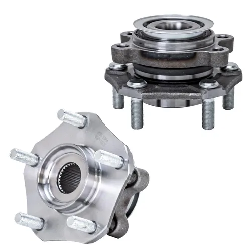 Vista 37 de Detroit Axle - Par de cojinetes de rueda delantera/trasera para Ford Edge 11-14, 09-19 Flex, 13-19 Police Interceptor Sedan, 14-18 Police Sedan
