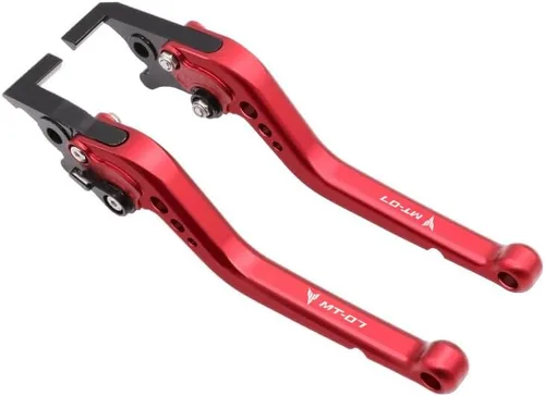 Vista 5 de F Suitable for Yamaha MT-07 CNC Aluminum Alloy Handle Lever Accessories Modified Long Brake Clutch Horns Y (Color : Blue)