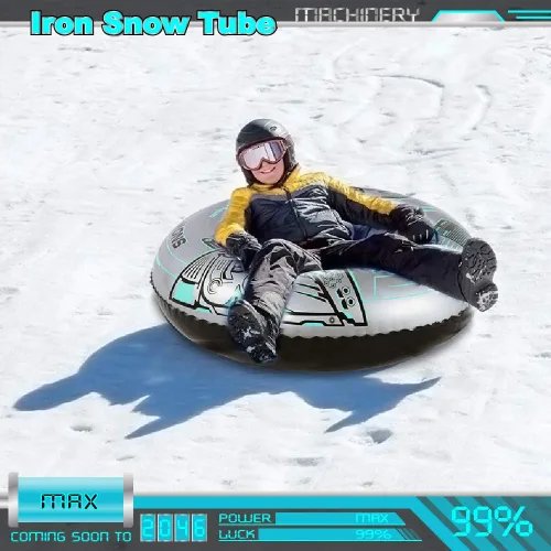 Vista 2 de Tubo de nieve, trineo inflable de alta resistencia para niños y adultos, juguetes de nieve gigantes para diversión deportiva de invierno