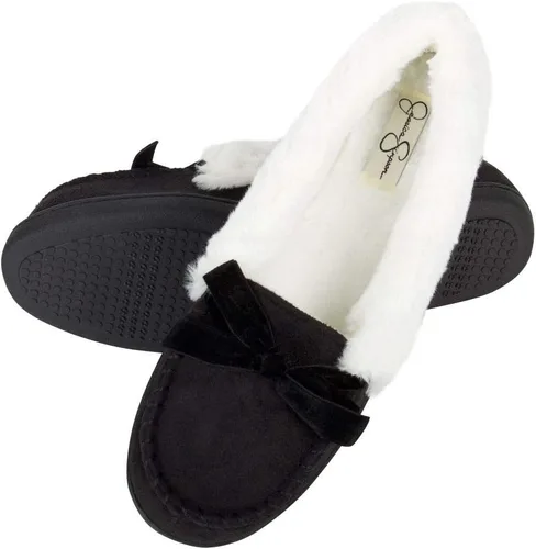 Vista 4 de Jessica Simpson - Mocasines de microgamuza para mujer, interior o exterior
