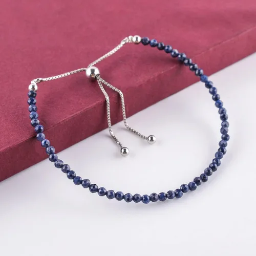 Vista 3 de OdrillionGems Pulsera bolo de cuentas de piedras preciosas naturales