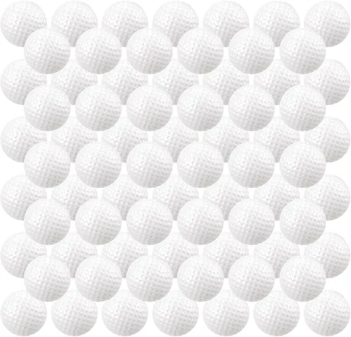 Vista 20 de Junkin 80 pelotas de entrenamiento de práctica de golf de espuma