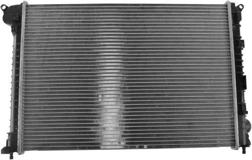Vista 111 de TRQ Radiador de núcleo de aluminio de 1 fila Compatible con Subaru WRX STI 2.5L Turbo AWD 2015-2020