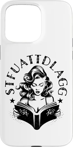Vista 31 de Sexy STFUATTDLAGG Hot Woman Reading Spicy Good Book Love Case for iPhone 17