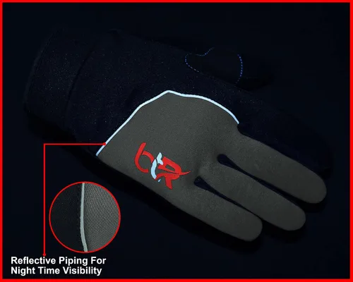 Vista 6 de BTR BORN TO RACE Guantes de ciclismo acolchados de dedo completo para montar en bicicleta de montaña, pantalla táctil, entrenamiento, bicicleta