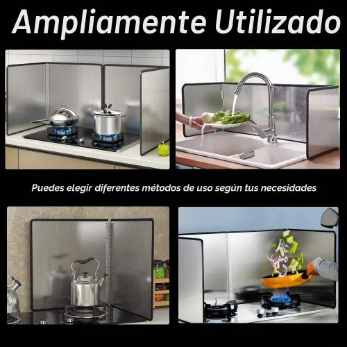 Vista 6 de Protector contra salpicaduras de grasa, protector contra salpicaduras