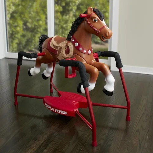 Vista 2 de Radio Flyer Caballo de montar interactivo Blaze