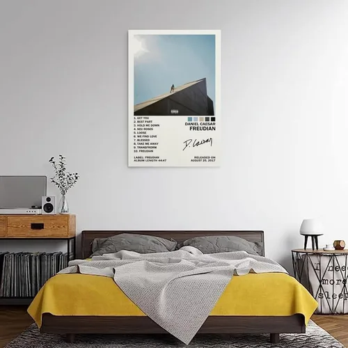 Vista 3 de Póster Freudiano en Lienzo Arte de Pared para Salón o Dormitorio 08x12 pulgadas (20x30 cm)