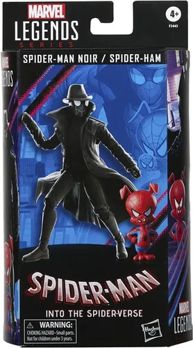 Vista 2 de Marvel Legends - Figura de 6 pulgadas, paquete de 2 Spider-Man Noir y Spider-Ham