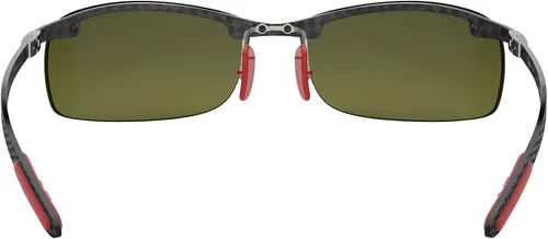 Vista 7 de Ray-Ban Rb8305m Scuderia Ferrari Collection Square Sunglasses