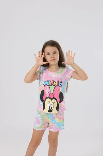 Vista 8 de Disney Minnie Mouse - Conjunto de camiseta y pantalones cortos para niñas, multicolor