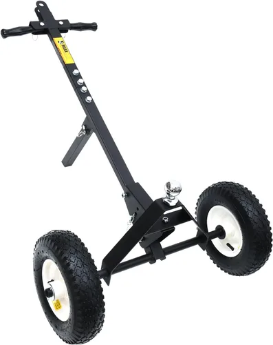 Vista 7 de MaxxHaul 70225 plataforma remolque con ruedas neumáticas de 12", 600 lb. de capacidad máxima