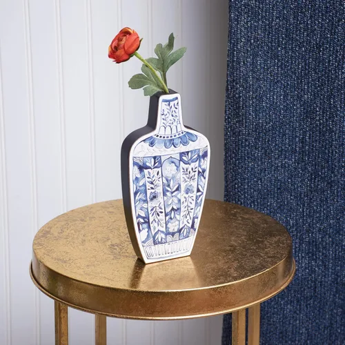 Vista 2 de Primitives by Kathy Tarro azul decorativo Sitter