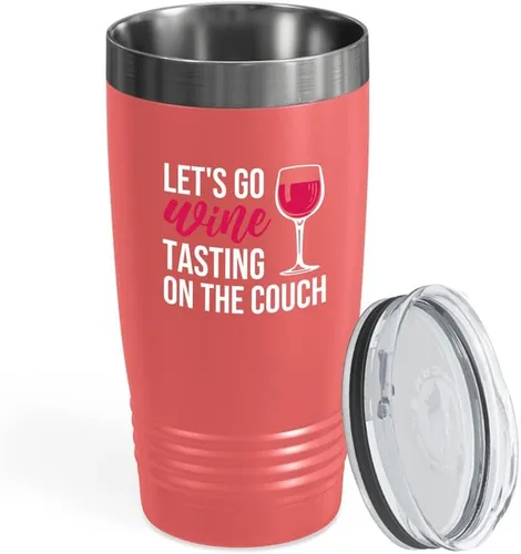 Vista 26 de Vaso vikingo edición negra para amantes del vino, 20 onzas, cualquier amigo del vino es un amigo del vino, cerveza casera y vino barman amantes