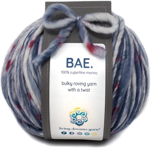 Vista 20 de BAE by Living Dreams - Ovillo de lana tierno, fuerte y súper suave para los tejidos de invierno junto a la piel. Hilo de lana merino 100% extrafino