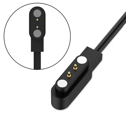Vista 7 de Cargador de repuesto compatible con Faweio IDW13/IDW16/IDW19/IDW26 Cable de carga magnético USB de 1.9 pies (negro y blanco)