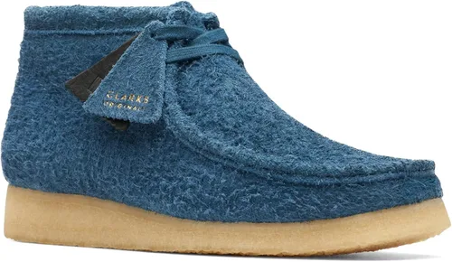Vista 51 de Clarks Wallabee Chukka Botas para hombre cera de abeja cuero
