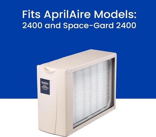 Vista 7 de AprilAire 401 Filtro de repuesto para horno para AprilAire 2400, Purificadores de aire para toda la casa Space-Gard 2400 - MERV 10, Filtro de aire