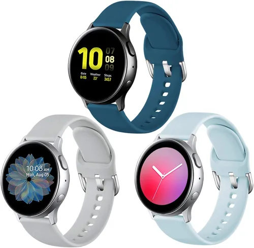 Vista 24 de Lerobo - Bandas compatibles con Samsung Galaxy Watch Active/Active 2 de 1.57 y 1.73 pulgadas/Galaxy Watch 1.65 pulgadas. Correa de reloj para Arena