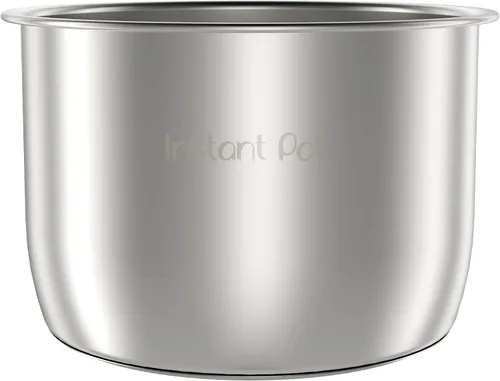 Vista 5 de Olla de 3 cuartos Instant Pot. Acero inoxidable, olla interna, Acero inoxidable