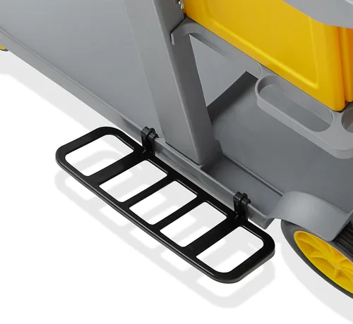 Vista 6 de Dryser Carrito de limpieza comercial con ruedas - Carrito de limpieza con gabinete con cerradura de llave