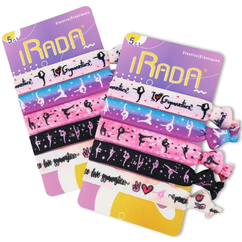 Vista 7 de 10 ligas elásticas para el cabello para niñas y mujeres, bonitos soportes para cola de caballo, sin daños, bandas para el cabello anudadas
