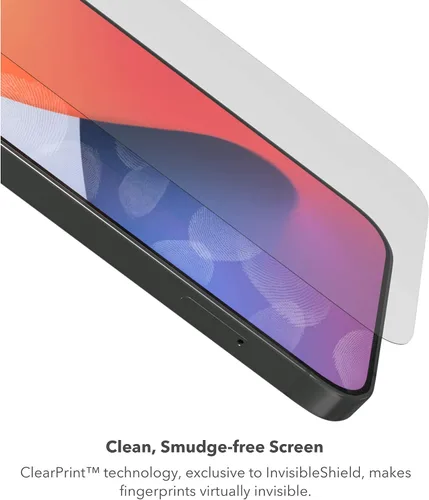 Vista 5 de Zagg InvisibleShield Glass Elite VisionGuard+ - Protector de pantalla para iPhone 12 Mini, protección definitiva contra arañazos e roturas