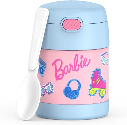 Vista 25 de THERMOS FUNTAINER - Tarro de comida para niños con cuchara, 10 onzas, Baby Shark