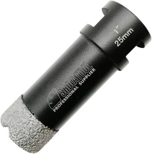 Vista 14 de SHDIATOOL Brocas de núcleo de diamante, 2 unidades de 1/4 de pulgada para porcelana, cerámica, ladrillo, ladrillo al vacío, sierra de agujero