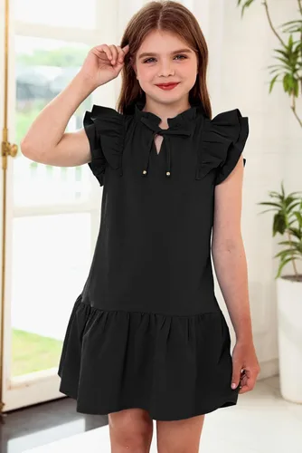 Vista 3 de blibean Girls Elegant Summer Dresses Kids Outfits Size 6-15 Year