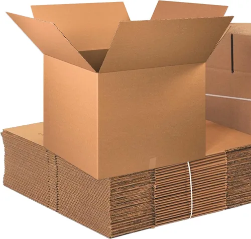 Vista 14 de Aviditi 1286 corrugado Caja, 12 pulgadas longitud x 8 pulgadas ancho x 6 pulgadas Altura, kraft (Paquete de 25)