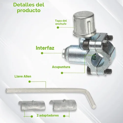 Vista 4 de BPV-31 Kit de válvula de perforación de válvula de grifo para refrigerador es adecuado para fundas universales de tarjetas de refrigerador de 1/4