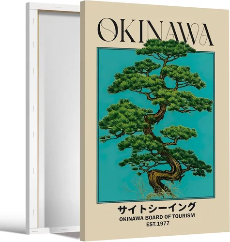 Vista 20 de Póster de arte de pared de casa de té japonesa de Tokio, arte callejero nocturno de Kioto, impresión en lienzo, ilustración retro japonesa
