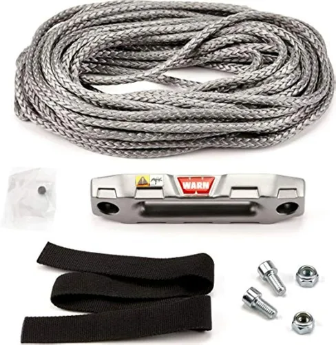 Vista 3 de WARN 100970 Kit de Accesorios - Cuerda Sintética Epic para Cabrestante de ATV y UTV: 1/4" x 50