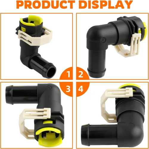 Vista 6 de GoaMotors Conector de manguera de agua de refrigeración compatible con Mazda 3 CX-7 CX-9 2007-2013 B37F-61-240