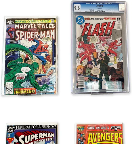Vista 3 de Estantes flotantes transparentes (montados en la pared) para mostrar cómics (juego de 6)