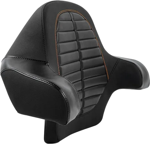 Vista 4 de C.C.Rider King Chopped Tour Pack - Almohadilla de respaldo para los modelos Harley Davidson Touring y Tri Glide 2014-2024, para modelos Road King