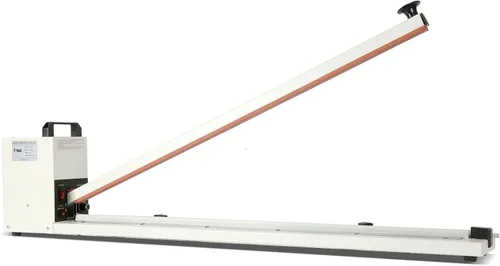 Vista 9 de Sellador térmico por impulso con barra de sellado, máquina de sellado y corte de bolsas de alta resistencia, ancho de sellado de 0.315 pulgadas, 1