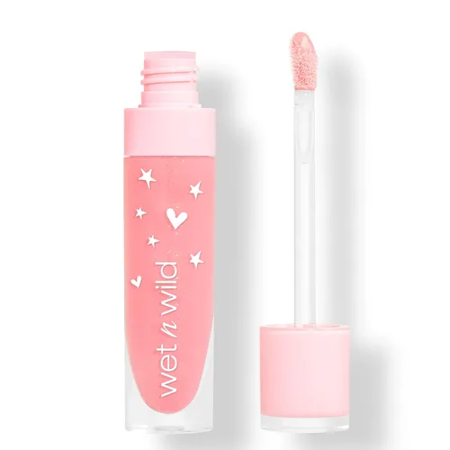 Vista 5 de wet n wild Brillo labial Pampered Pink Bubble Bath