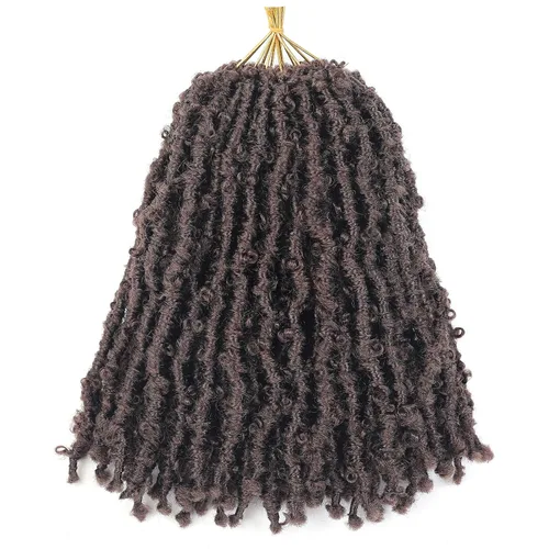 Vista 29 de Superlight Butterfly Locs - Cabello de ganchillo de 12 pulgadas, 6 paquetes