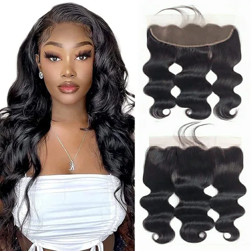 Vista 9 de Cabello humano ondulado con cierre de encaje HD de 10 pulgadas, 100% cabello humano virgen brasileño, ondulado, cierre de encaje transparente 4x4