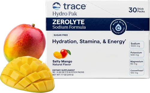 Vista 7 de Trace Minerals ZeroLyte - Mezcla de bebidas con electrolitos, cítricos