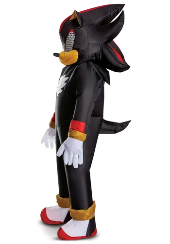 Vista 5 de Disfraz Inflable de Adulto Shadow de Sonic the Hedgehog Multicolor