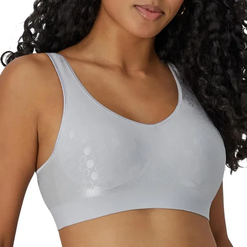 Vista 19 de Bali Sujetadores sin aros para mujer - Comfort Revolution - Brasier sin aros - Ajustable y de apoyo - Talla grande para mujer Trópico de almendras